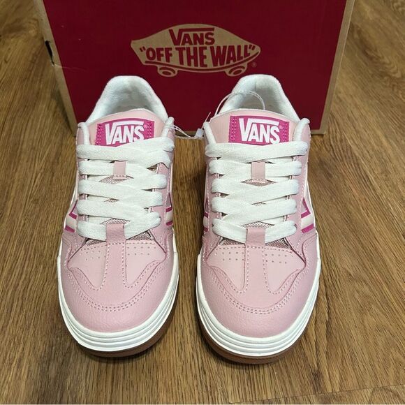 VANS upland sepia rose pink lace up shoes sneakers women’s 8 new - Picture 6 of 7